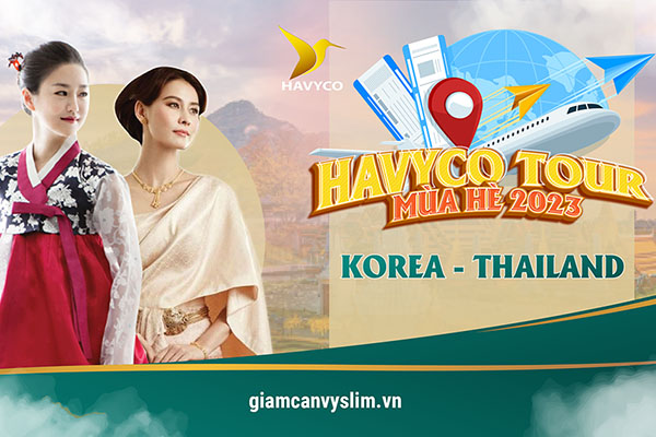 Du lịch Hàn Quốc và Thái Lan cùng Vy Slim – Havyco Group